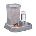 Wasser- und Futterspender Katzen Futterautomat Wasserspender Hunde Futterstation