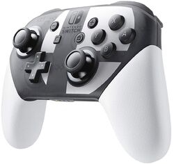 Nintendo Switch Pro Controller - Super Smash Bros Ultimate Edition - Grau/Weiß