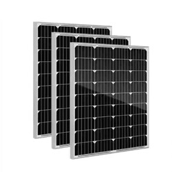 NEU Solarmodul 12V Solarpanel 300W Solarzelle Mono Photovoltaik 3 Stück 100W DE