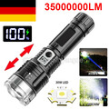 Super Hell Taschenlampe LED Aufladbar Fackel Flashlight 35000000LM Arbeitslich