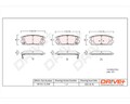 Dr!ve+ Bremsbelagsatz Scheibenbremse DP1010.10.0189 für OPEL ANTARA L07 CDTI 4x4