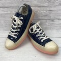 Converse Chuck Taylor All Star Lackleder dunkelblau pink leuchtend Größe 6,5 PT