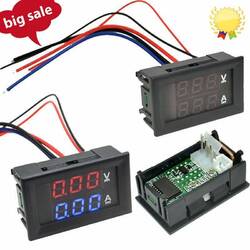 DC 0.0-100V 10A Dual LED Digital Voltmeter Amperemeter AMP Spannung Volt 2024