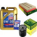 INSPEKTIONSKIT FILTER LIQUI MOLY ÖL 5L 5W-30 für Suzuki Ignis FH 1.3 MH MM