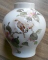 Kaiser Porzellan Vase Deckelvase