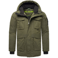 Stone Harbour Edriik Herren Winterjacke warm Outdoor Fleece Parka gefüttert B763