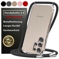 Handykette Hülle mit Band Samsung S25 FE S24+ S23 Plus S22 S21 S20 Case Kordel