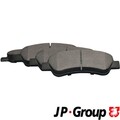 JP GROUP Bremsbelagsatz Scheibenbremse 4163701310 für FIAT DUCATO CITROËN OPEL 2