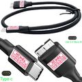 USB C zu Micro-B Daten Kabel für Externe HDD Toshiba Canvio Connect HDTC705XW3A1