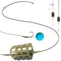 FEEDER CAGE InLine Grundmontage Karpfen Futterkorb Montage Angelmontage Carp Rig