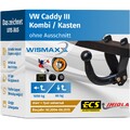 ANHÄNGERKUPPLUNG starr für VW Caddy III Life +ESatz KIT komplett NEU inkl. EBA