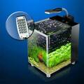 Mauk Nano Aquarium Set Pumpe LED Aquaristik Mini Miniaquarium Aquarienbecken