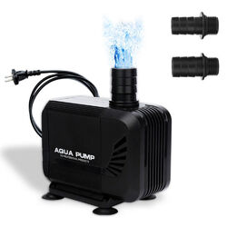 1500-3000l/h,Teichpumpe Super ECO Bachlaufpumpe Aquarium Filterpumpe Wasserpumpe