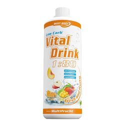 Best Body Nutrition Low Carb Vital Mineral Drink 1L Multifrucht Konzentrat