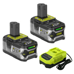 Original 18V 8/9Ah 12Ah Akku /Ladegerät für RYOBI One Plus Lithium RB18L50 P108