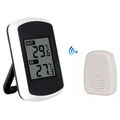 Digitales drahtloses elektronisches Thermometer für den Innen  und
