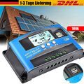 Solar Laderegler 30A 100A MPPT Solar Panel Controller Regulator 12V/24V Mit USB