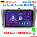 6+128GB Für Toyota Avensis 2008-2015 Carplay Autoradio Android GPS NAVI BT DAB+