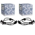 2X VEMO ABS-SENSOR RADDREHZAL HINTEN ABS-FÜHLER