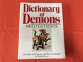 Dictionary of Demons from Fred Gettings  Rarität. Hard Cover Neuwertiger Zustand