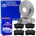 ATE BREMSSCHEIBEN 240mm + BELÄGE HINTEN für OPEL ASTRA G Bosch Bremssystem