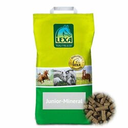 Lexa Junior Mineral 9kg Mineralfutter Pferd Jungpferd Fohlen (11,11€/1kg)