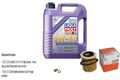 MAHLE Ölfilter 5 L LIQUI MOLY 5W-40 High Tech für Opel Vectra C Astra H 1.9