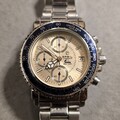 Breil Manta V042 Quarz Chronograph Vintage Diver 35mm Uhr läuft