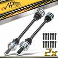 2x Antriebswelle mit ABS Schaltgetriebe Hinten L+R für BMW E46 E85 E86 NCV27516