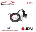 ABS SENSOR DREHZAHLFÜHLER PAAR HINTEN JPN 75E0445-JPN 2PCS P NEU OE QUALITÄT