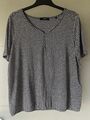 Bonita Shirt, Gr. L, schwarz/weiss