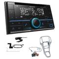 Kenwood DPX-7300DAB Autoradio DAB+ USB Bluetooth für Opel Astra J ab 2009 platin