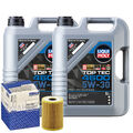 Motoröl 5W30 LIQUI MOLY Top Tec 4600 10L+MAHLE Ölfilter