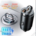 12V QC 3.0 PD USB Auto KFZ Steckdose USB-C Ladegerät Buchse Dose KFZ Einbau