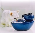 Trinkbrunnen für Haustiere, Keramik-Trinkbrunnen für Hunde und Katzen 3 Farbe