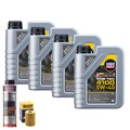 Motoröl 5W40 LIQUI MOLY Top Tec4100 4L+HENGST Ölfilter +Ölschlammspülung