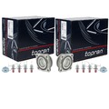 2X TOPRAN RADLAGER SATZ HINTEN BEIDSEITIG PASSEND FÜR BMW 5 6 7 LINKS+RECHTS |