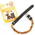 Bernsteinkette Hund Katze Bernstein roh Hundekette Halsband raw amber 20 - 60 cm