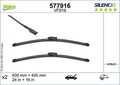 Wischblatt Scheibenwischer SILENCIO FLAT BLADE SET VALEO 577916 für DACIA 3 SCe