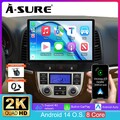 13.1" Android 14 2K DAB+ CarPlay Autoradio GPS Für Hyundai Santa Fe 2 2006-2012