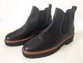 Paul Green Chelsea Boots Echtleder schwarz Neu Größe 40/41 TOP!