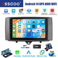 DAB+ Android Autoradio Carplay  GPS Navi 64G KAM für Benz Smart Fortwo 451 11-15