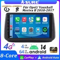 Android 14 CarPlay 4+64G Autoradio GPS DAB+ SWC WIFI Für Opel Meriva B 2010-2017