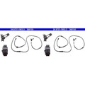 2X ATE ABS-SENSOR RADDREHZAHL ABS-FÜHLER HINTEN passend für SEAT INCA VW CADDY 