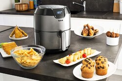 TEFAL Heißluftfritteuse Easy Fry DELUXE EY401D.HERO EY401D 1,2kg OVP 🔝
