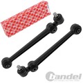 2x febi QUERLENKER + TRAGGELENK VORNE für VW DERBY / POLO 86 86C Bj. 1978 - 1994