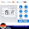 Smart LCD Wifi Thermostat 16A/3A Raumthermostat Fußbodenheizung Thermoregulator