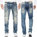 Cipo & Baxx Herren Jeans Stretch Denim Jeanshose Übergröße Freizeit Regular Fit