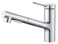 Hochdruck Ausziehbare Küchenarmatur Dual-Spülbrause Wasserhahn Küche mit Brau...