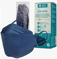 FFP2-Masken Blau DOC NFW einzel verpackt Mundschutz Atemschutz Maske CE -100x